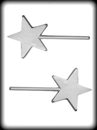 Fairy Wand Star #1 Chocolate Mould - Click Image to Close